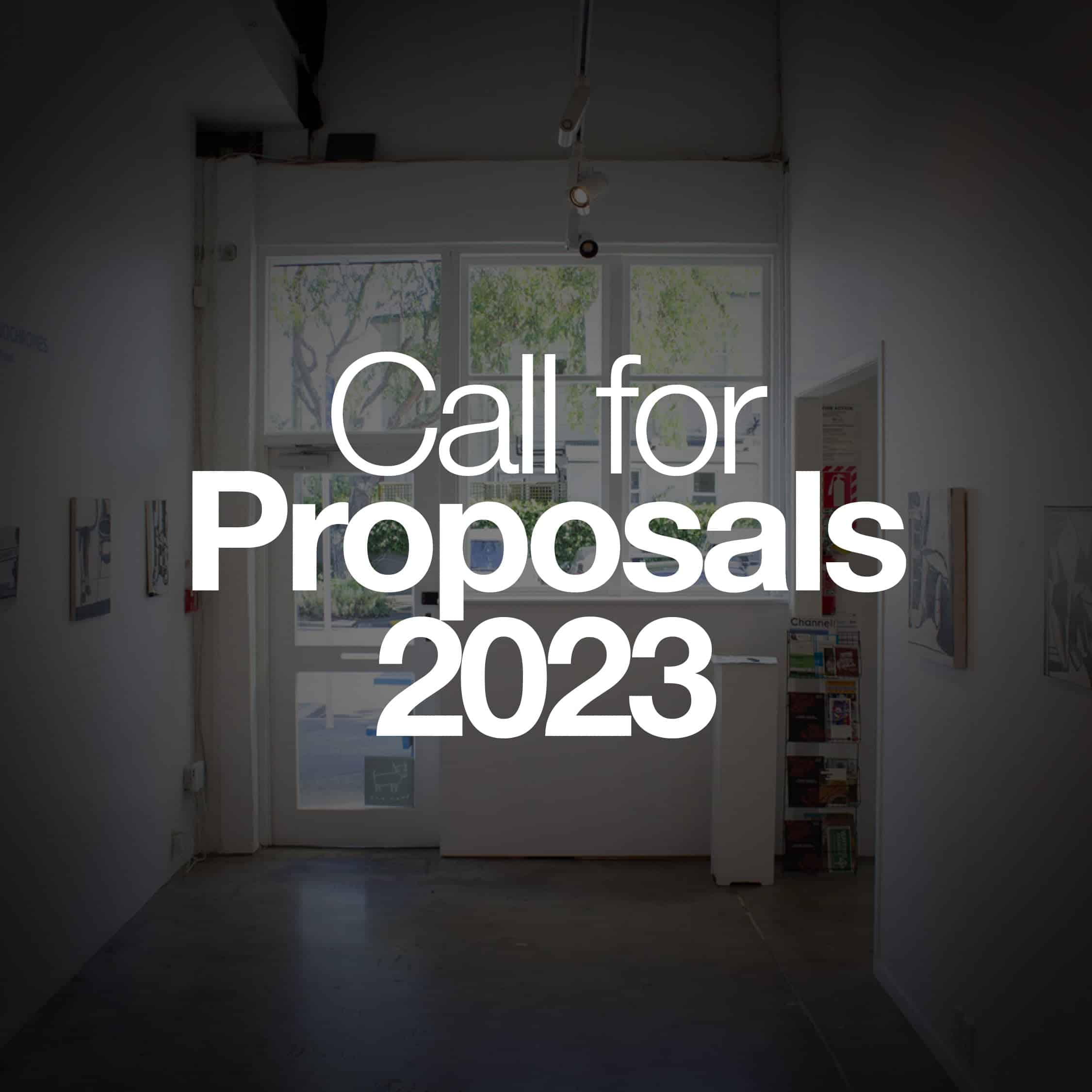 Depot Artspace: Call for Proposals 2023