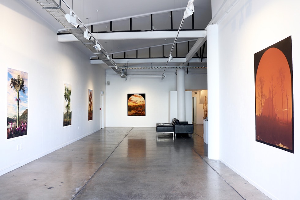 Installation view of exhibition by George Turner