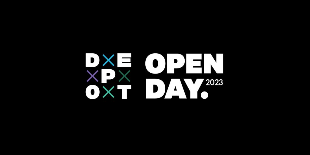 Logo for DEPOT Open Day 2023