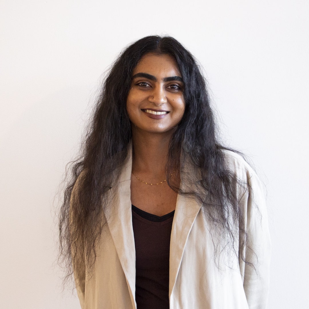 Portrait of Alisha Reddy, Gallery Assistant at DEPOT Artspace.